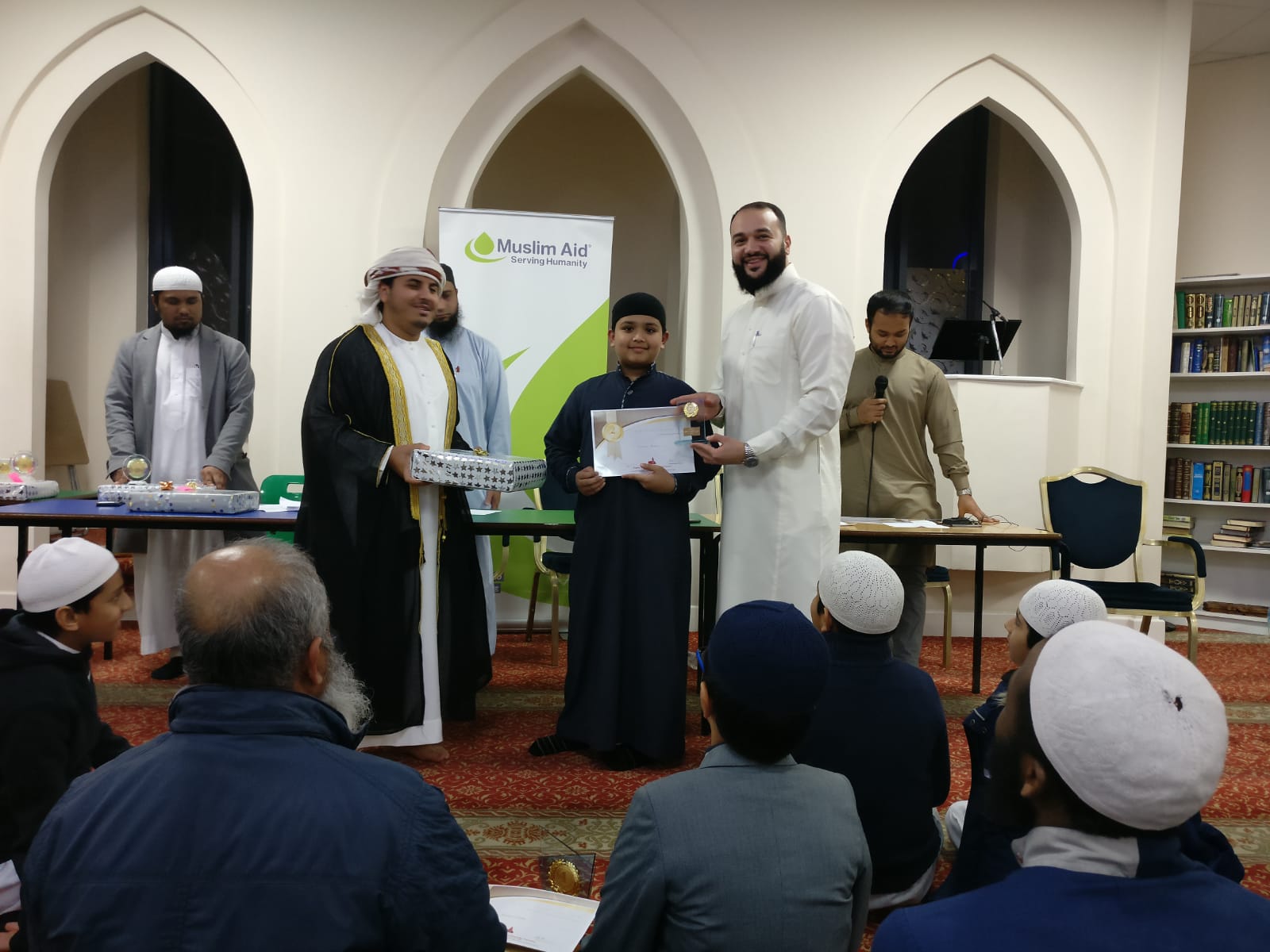 The first Qiraat Competition at Poplar Mosque