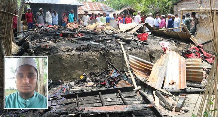 প্রতিবেশীকে আগুন থেকে উদ্ধার করে নিজে পুড়ে মারা গেলেন