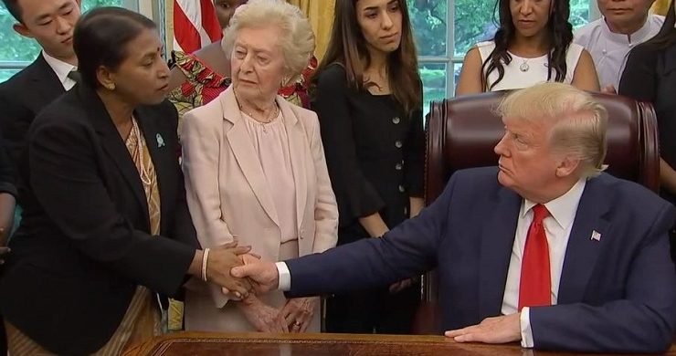 মন্ত্রী পর্যায়ের সম্মেলনে যোগ দিয়েছিলেন প্রিয়া সাহা!