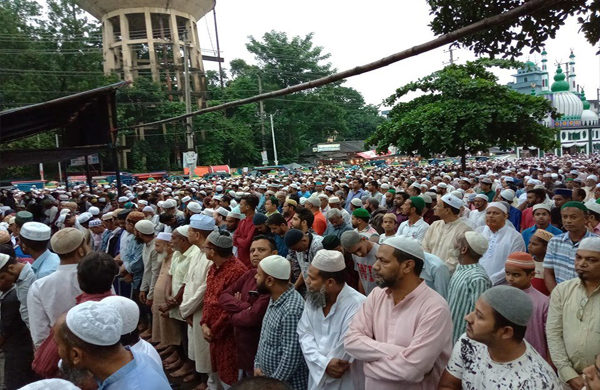 চোখের জলে আ ফ ম কামালকে সিলেটবাসীর শেষ বিদায়