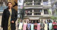 প্রিয়া সাহার বাড়ি ঘেরাও সচেতন ছাত্র সমাজের!