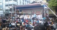নামাজ চলাকালেও বন্ধ হয়নি বিএনপির সমাবেশের মাইক!