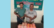 সিলেটে ৬’শ চকলেট বোমাসহ একজন আটক