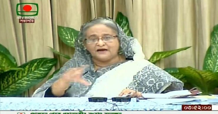 গ্যাস রপ্তানির চুক্তি নিয়ে প্রশ্ন তোলার কিছু নেই: প্রধানমন্ত্রী