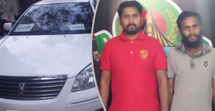 ‘পুলিশ’ লেখা গাড়ী থেকে নারীর চিৎকার, বাঁচালো র‌্যাব!