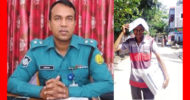 পত্রিকা বিলিকারীদের পাশে দাড়ালেন মানবতাবাদী এক পুলিশ কর্মকর্তা