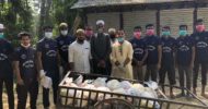 বিয়ানীবাজার কোনাশালেশ্বর যুবকল্যাণ সংস্থার সহযোগিতায় খাদ্য সামগ্রী বিতরণ