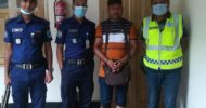 গোলাপগ‌ঞ্জে না‌ছির বি‌ড়ি ও নগদ টাকাসহ একজন আটক